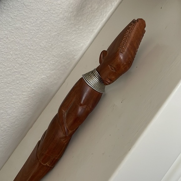 WOOD carved letter opener - Picture 3 of 4